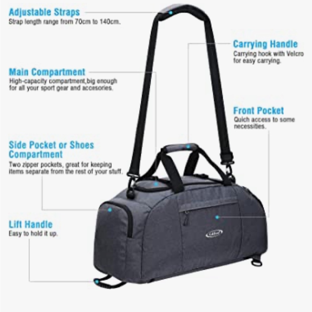 2 Way Duffle/Backpack - image 2